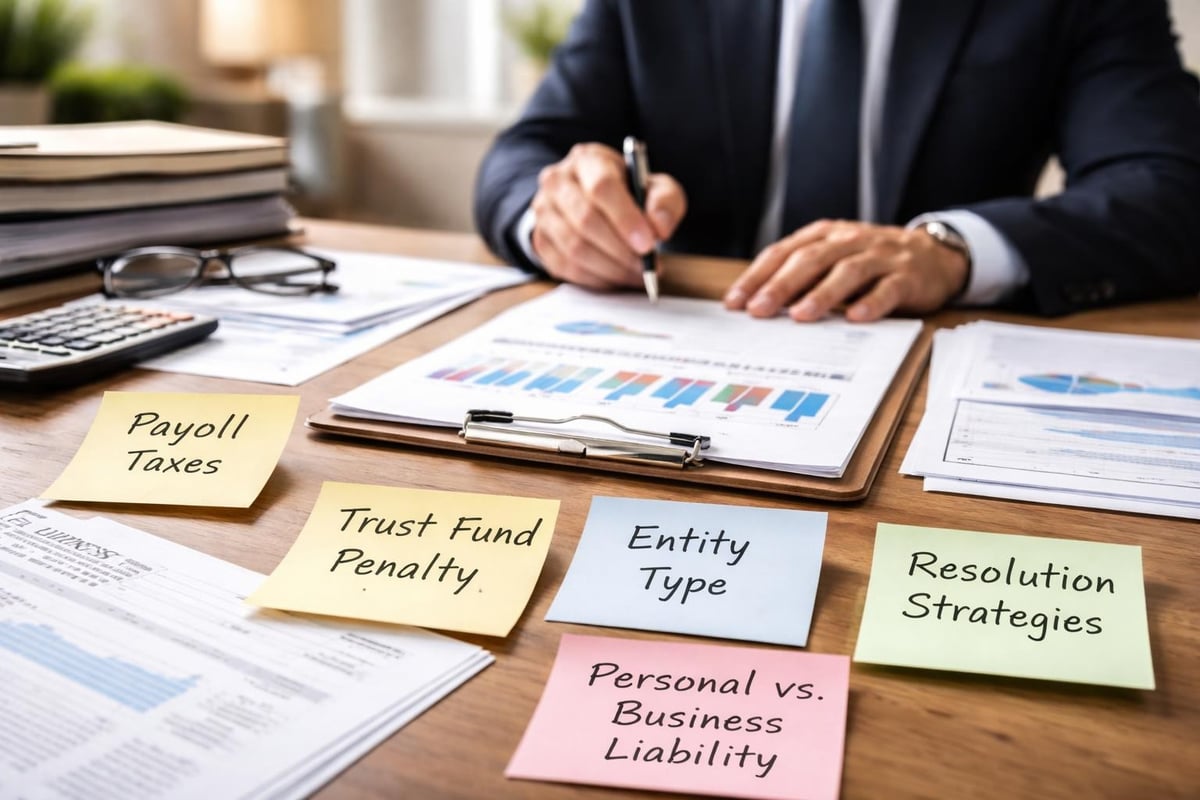 Business tax problem resolution