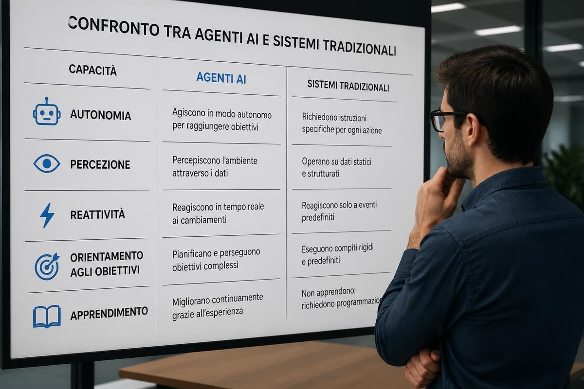 Caratteristiche degli agenti AI