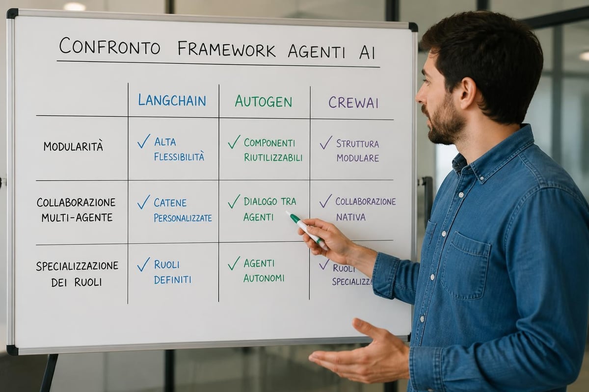 Framework per agenti AI