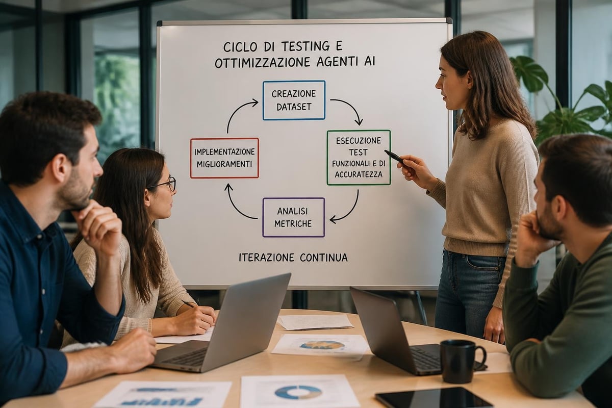 Processo di testing agenti AI