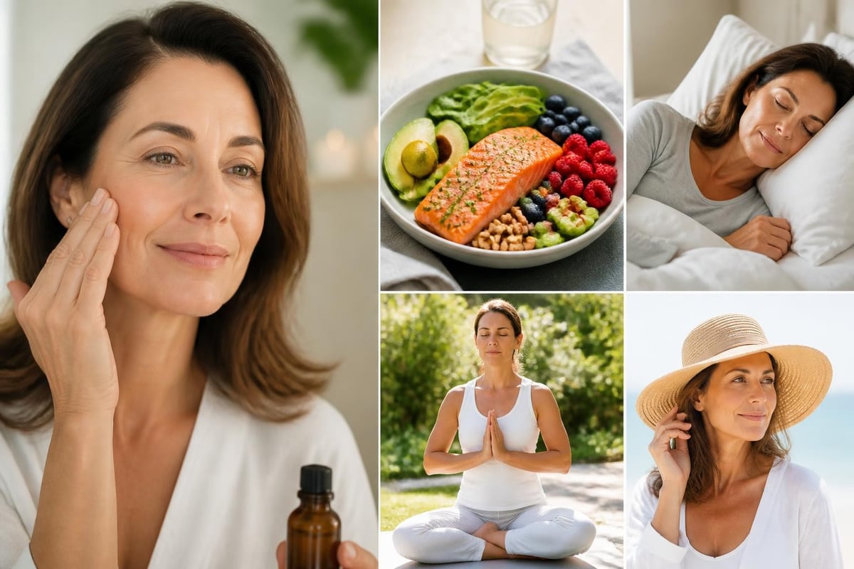 Holistic mature skin care
