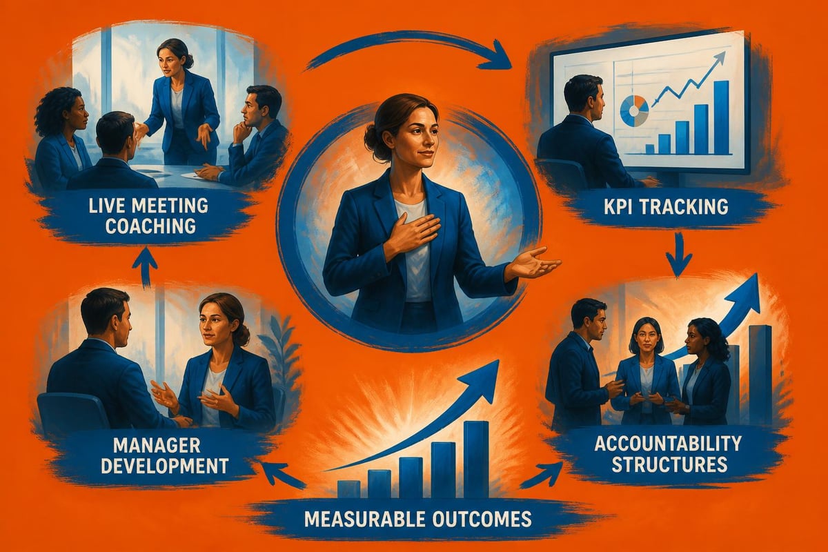 Corporate healing coach integration