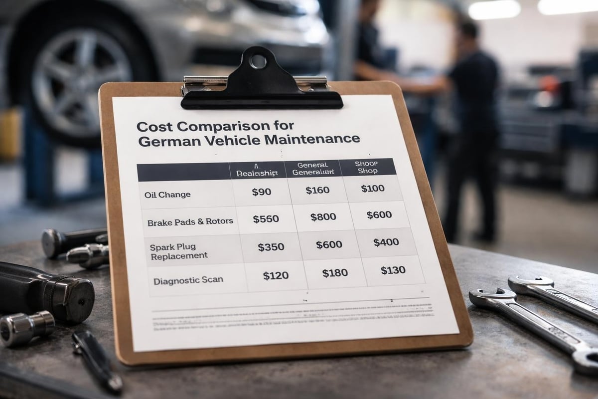 European auto repair value proposition