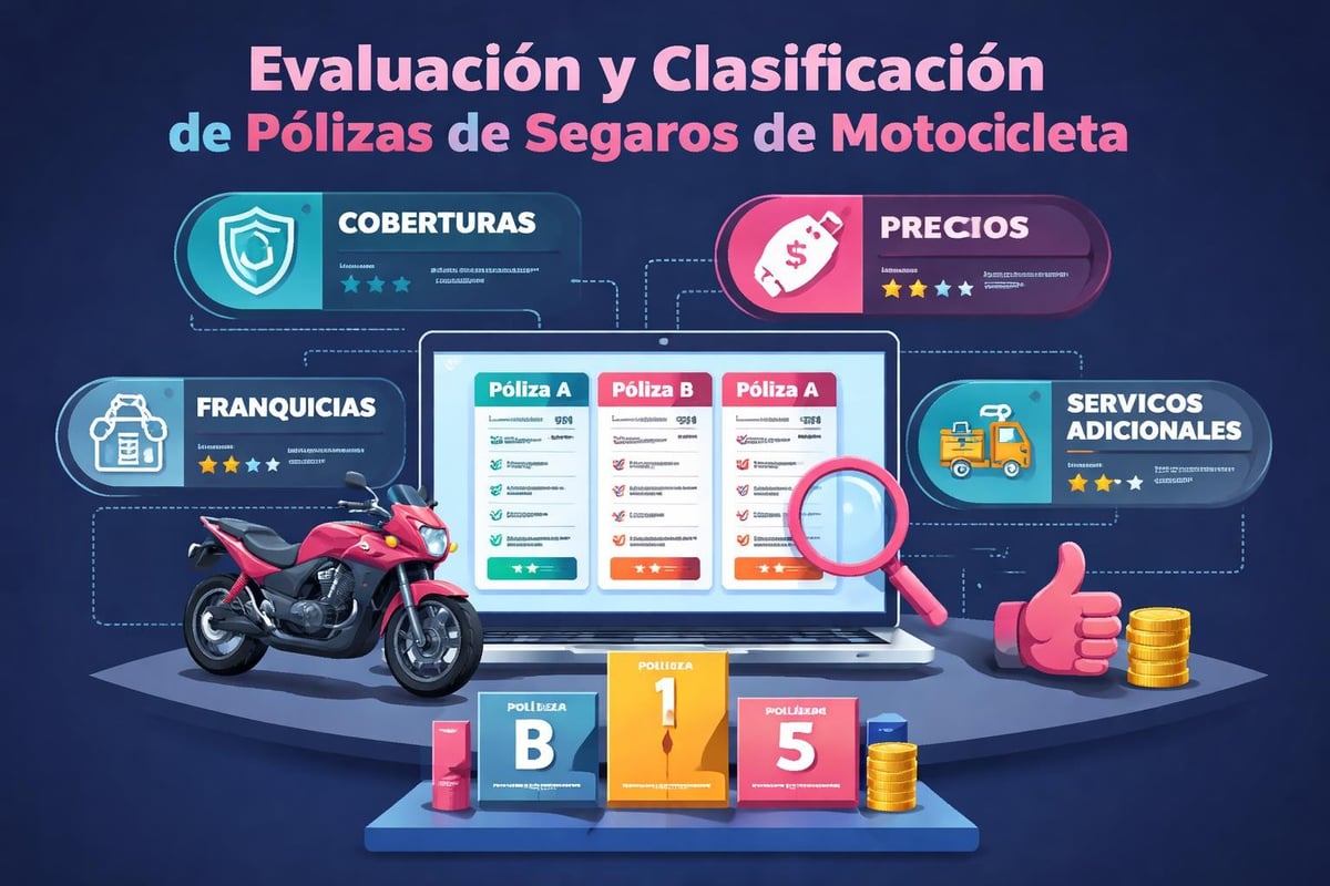 Comparativas de Seguros de Moto: Guía 2026 1 Proceso de comparación de seguros de moto