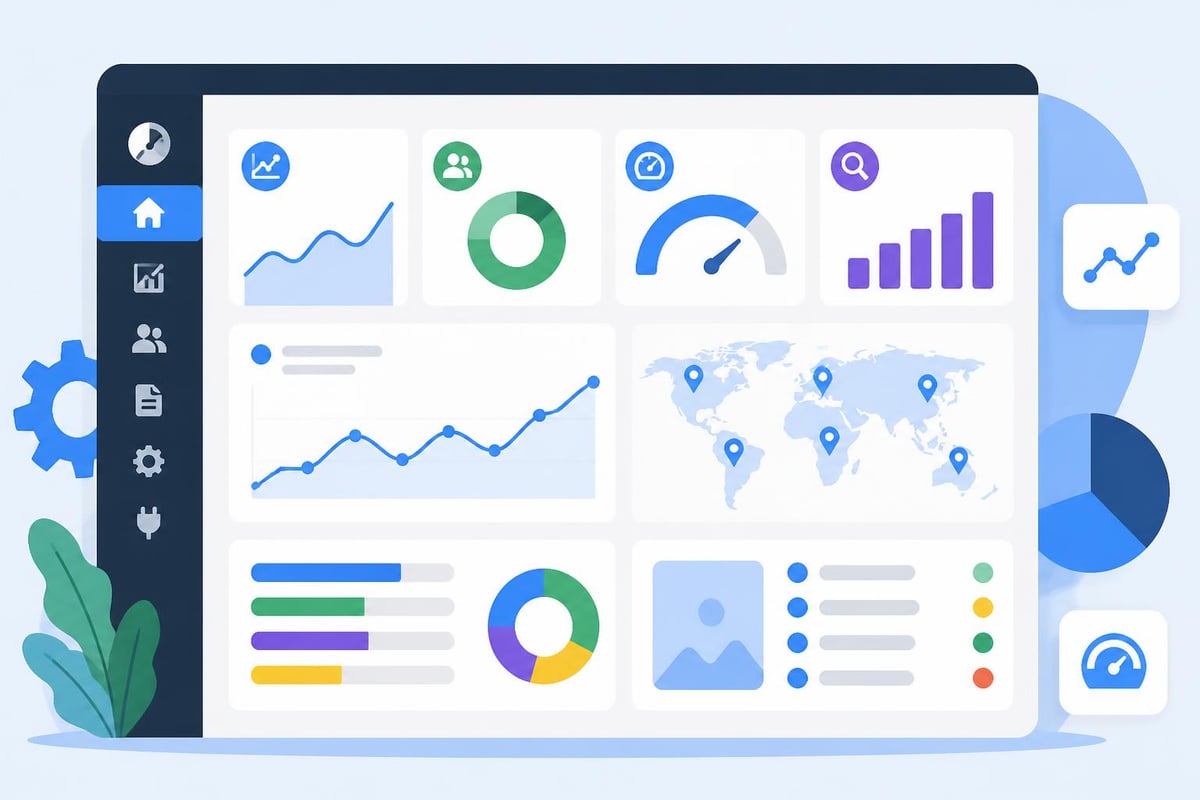 Site Kit dashboard metrics