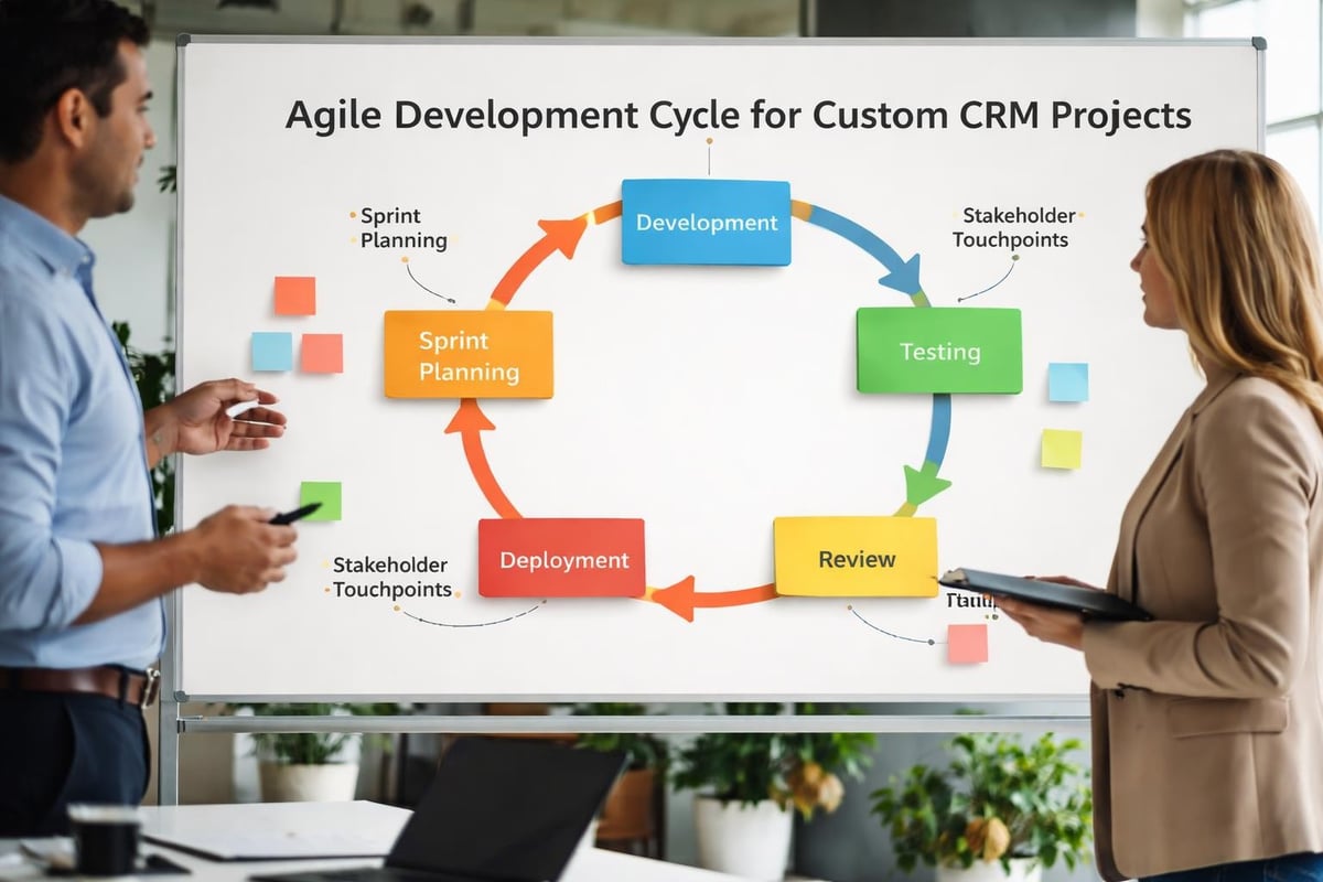 CRM Software Development Companies: What to Look For Agile CRM development process