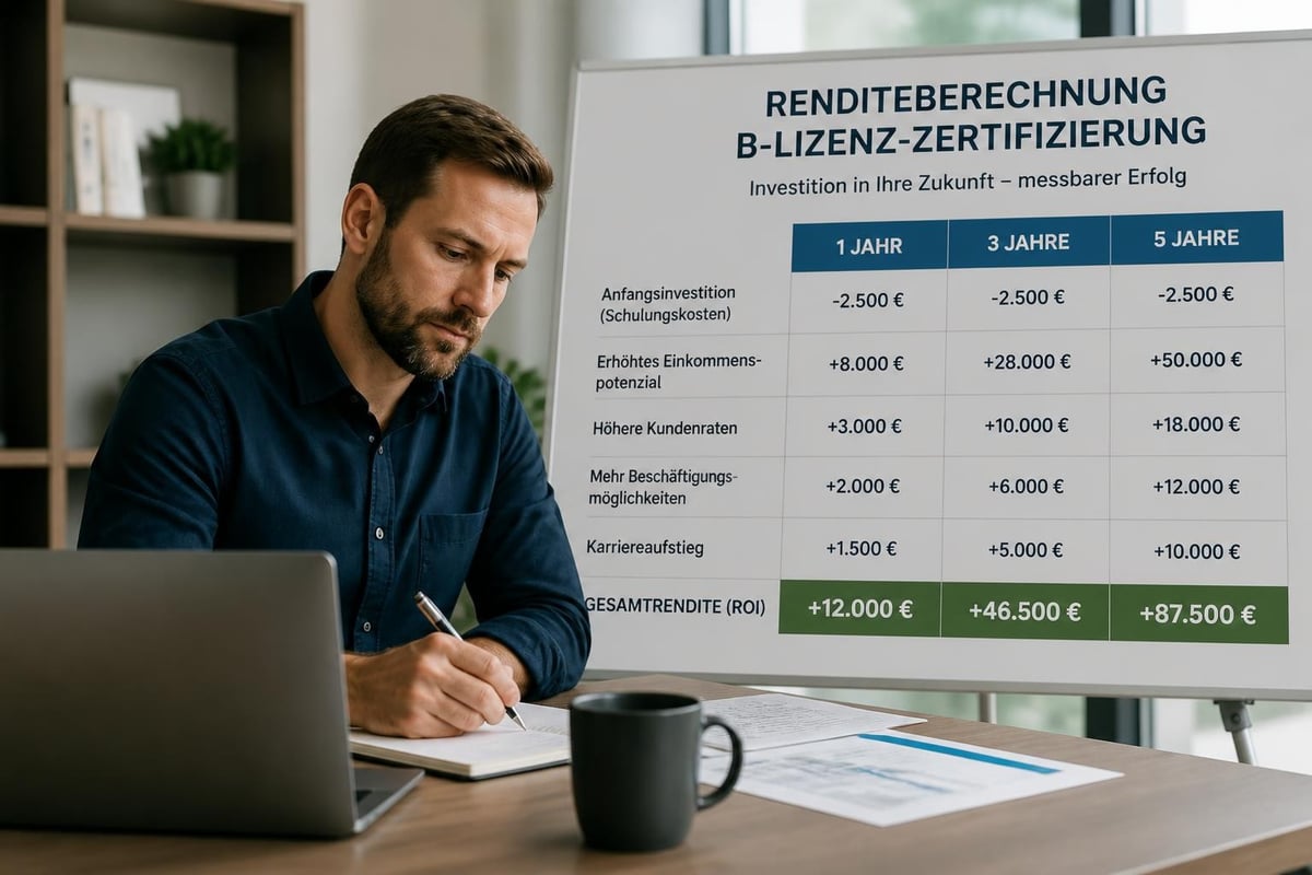 Investitionsrendite Berechnung