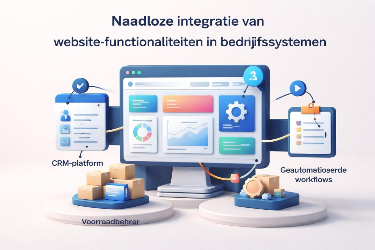 Custom website functionality integration