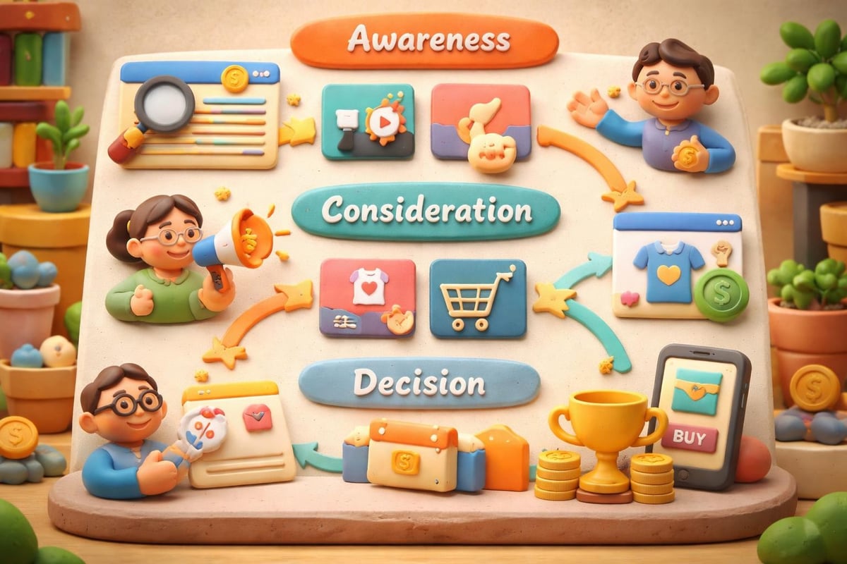 Paid Media: How to Drive Measurable Business Growth 4 Customer journey attribution model
