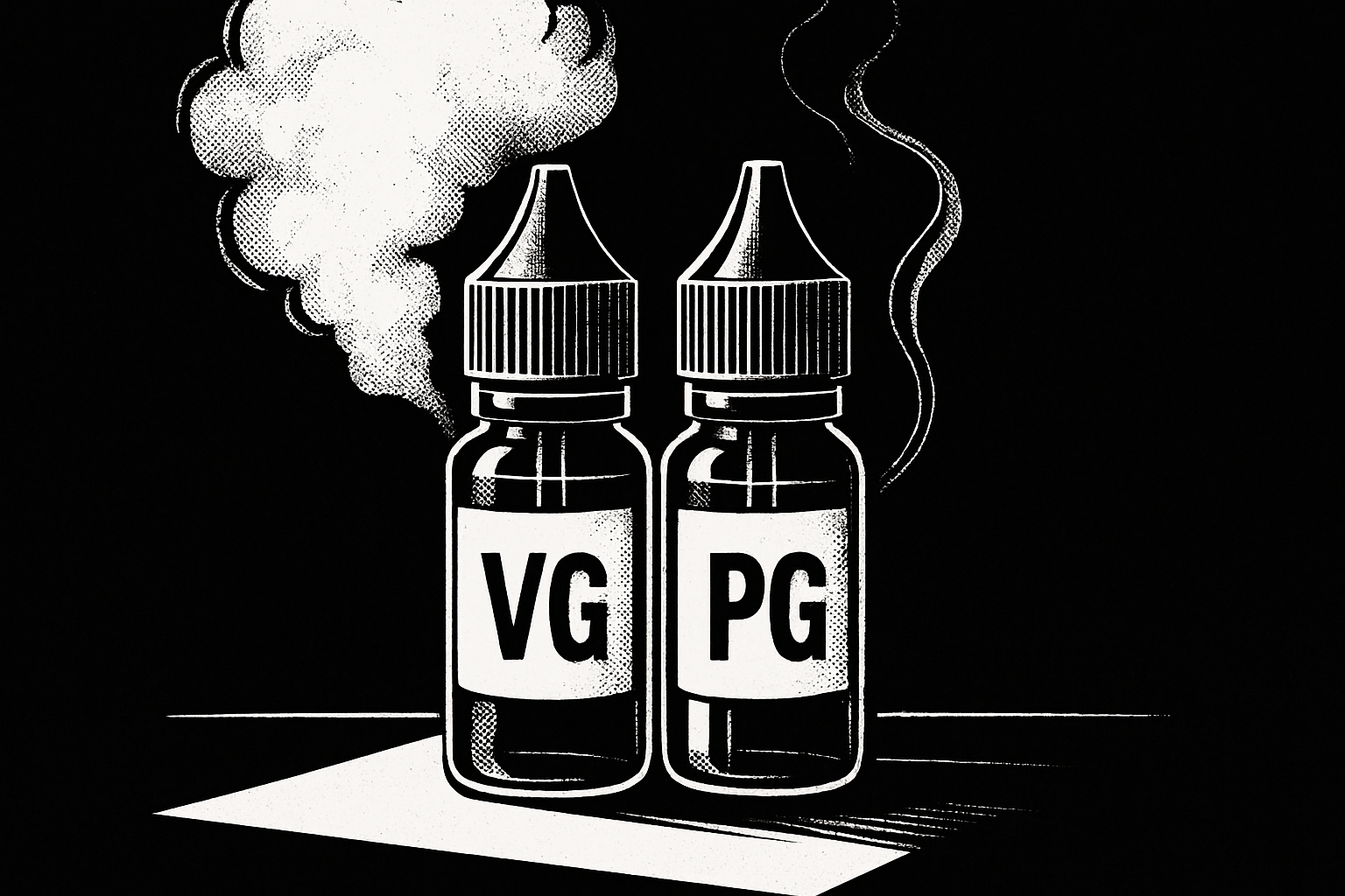 Vad är VG och PG? Grunderna bakom e-juice