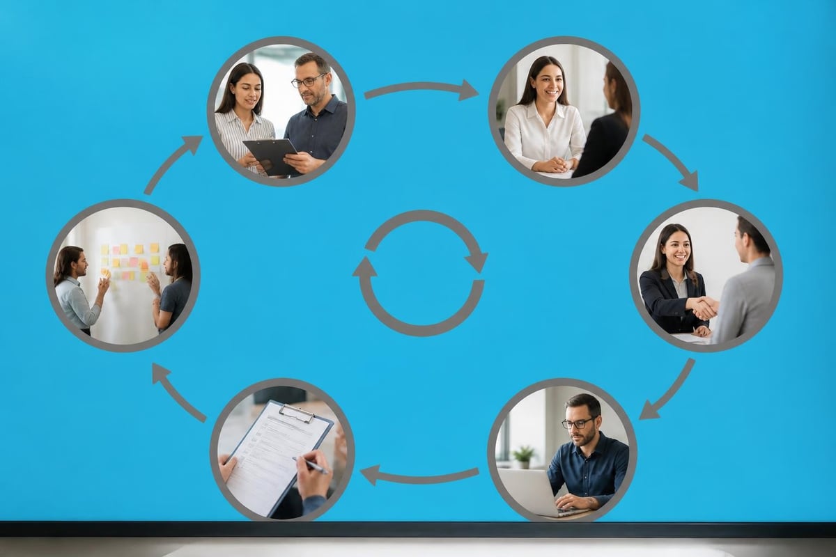 Staffing partnership feedback cycle