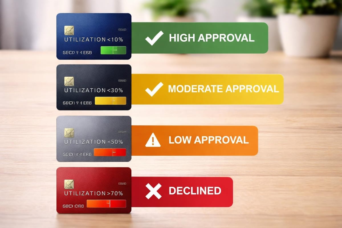 Credit utilization impact