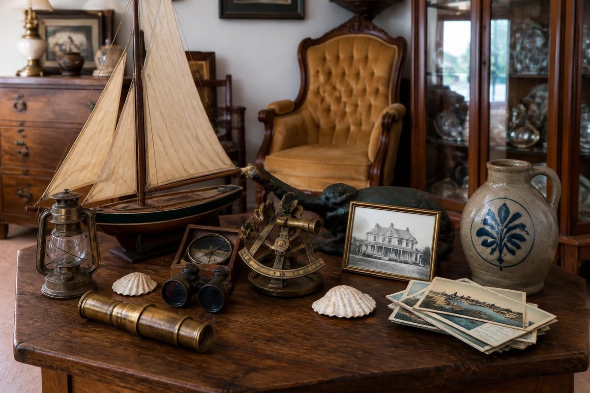 Antique shopping categories