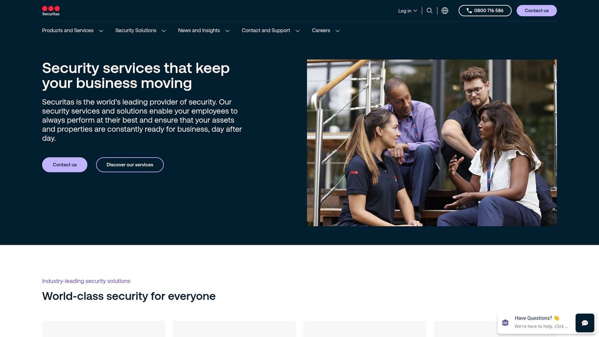7 Essential UK Security Contractors to Trust in 2026 - Securitas UK