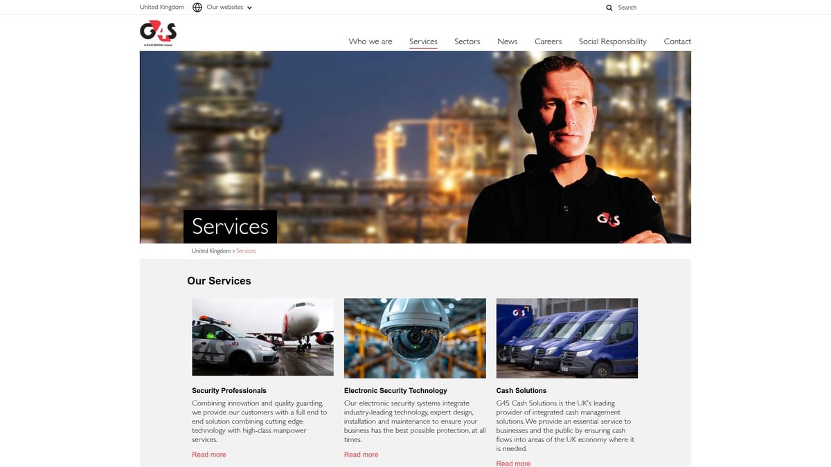 7 Essential UK Security Contractors to Trust in 2026 - G4S Secure Solutions UK