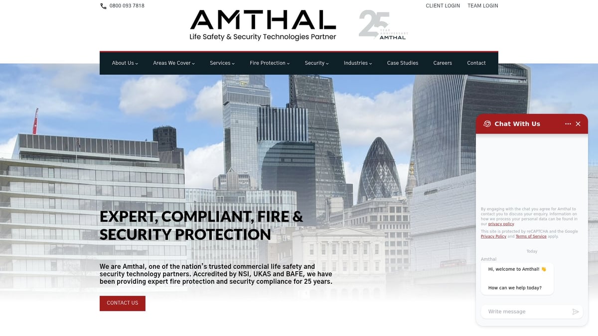 7 Essential UK Security Contractors to Trust in 2026 - Amthal Fire & Security