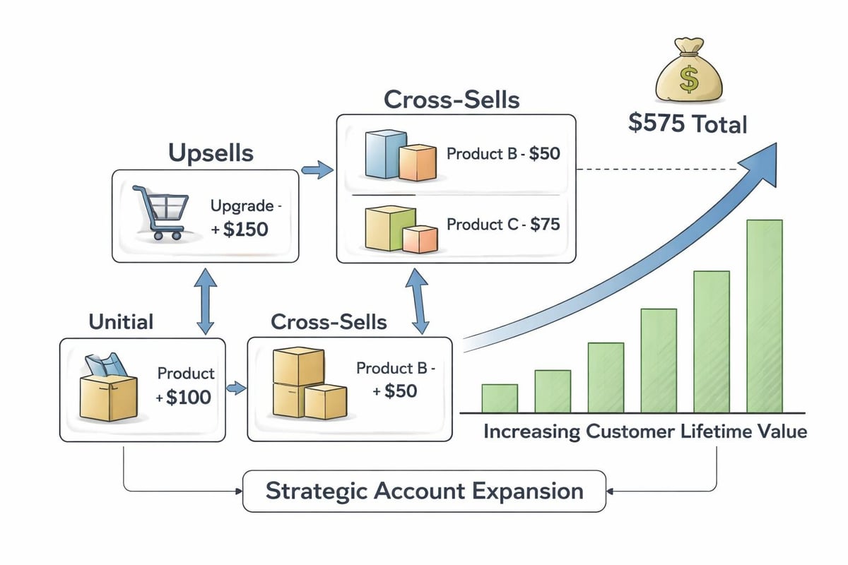 Customer expansion revenue model