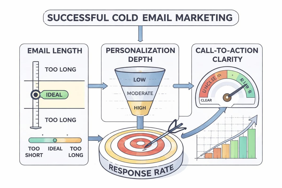Cold email response optimization