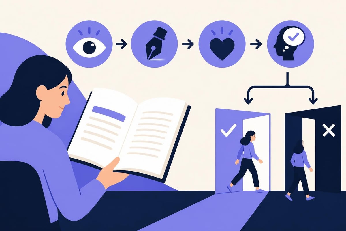 Reader decision-making process