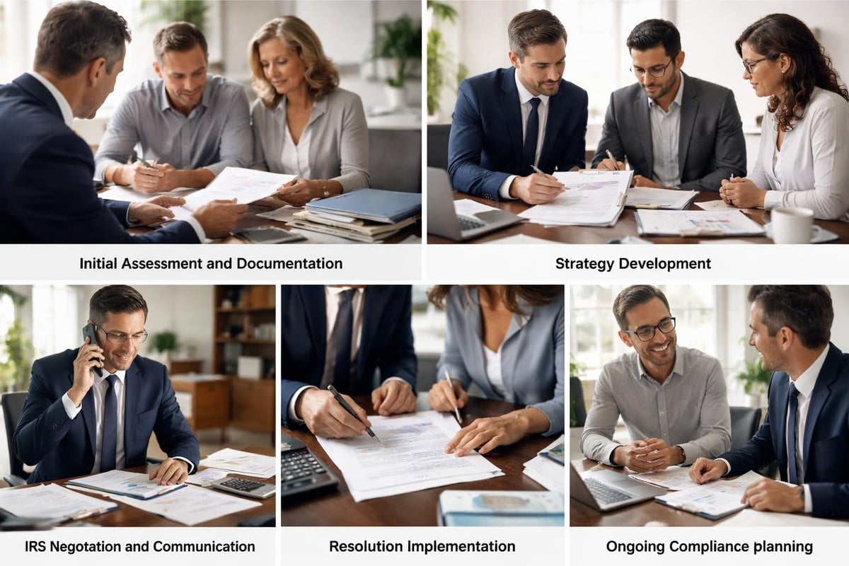 Tax resolution process