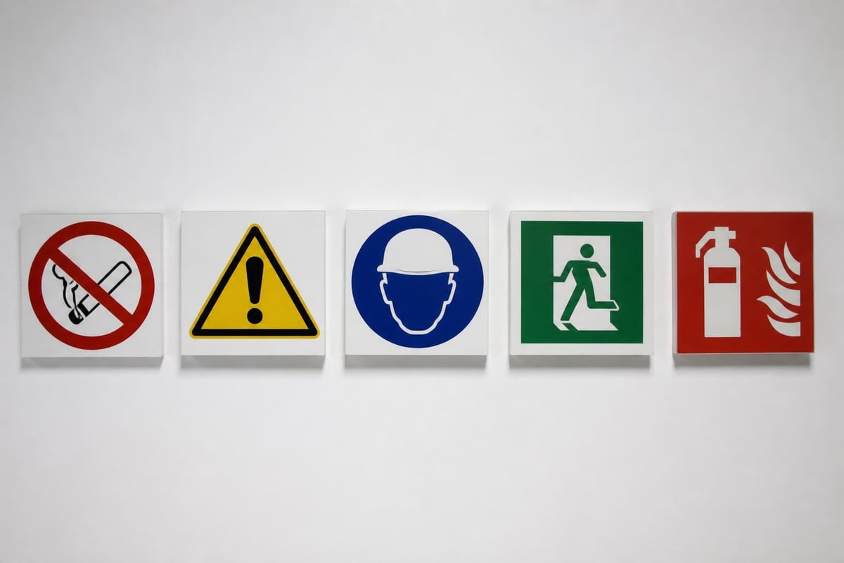 Safety logo categories