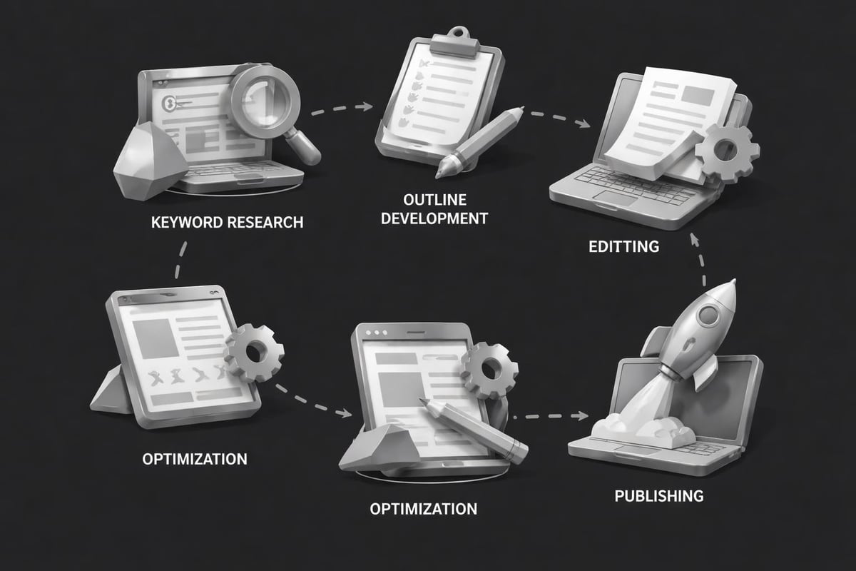 Content marketing workflow