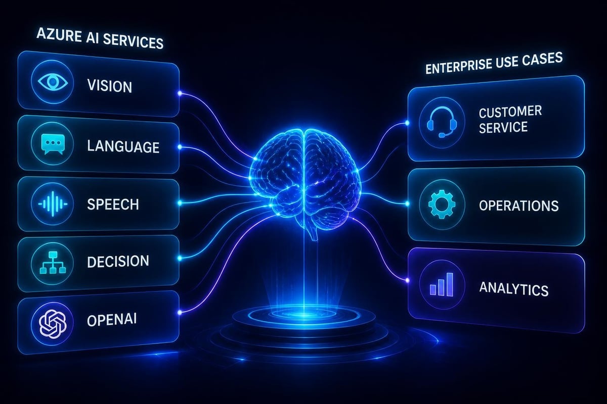 Azure AI service categories