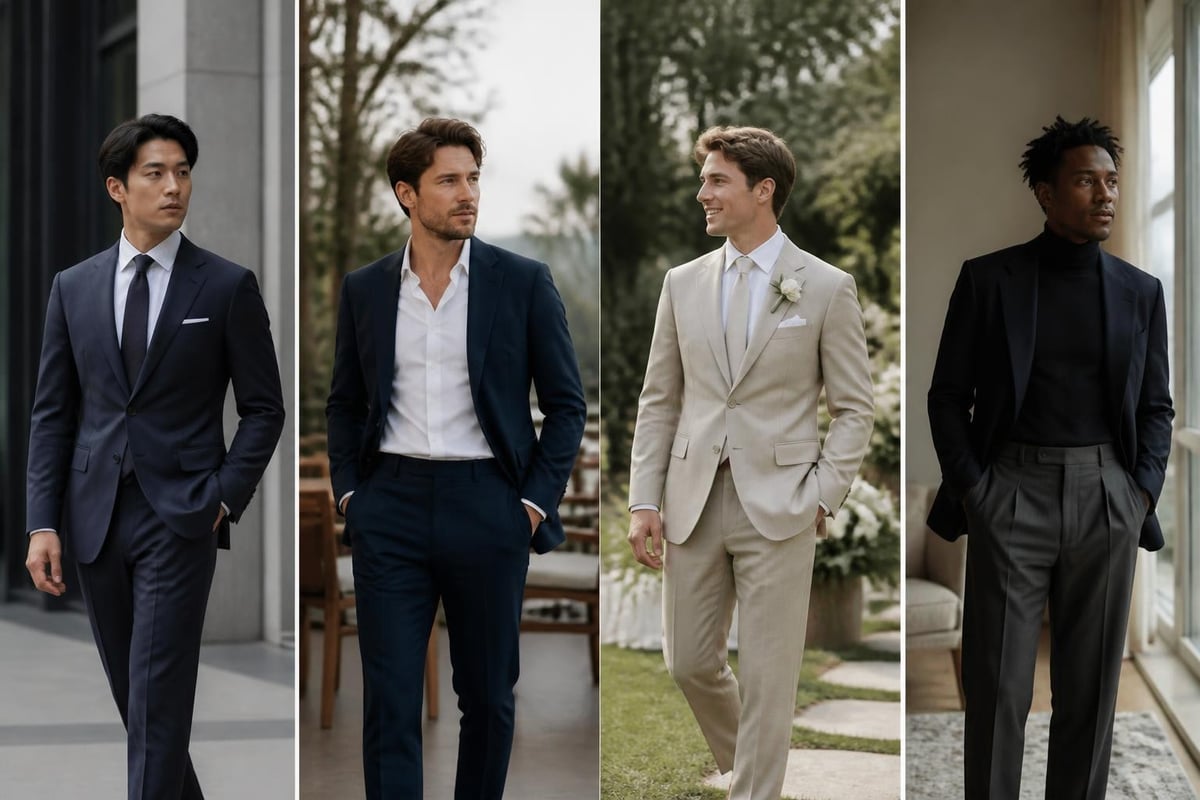Suit styling variations
