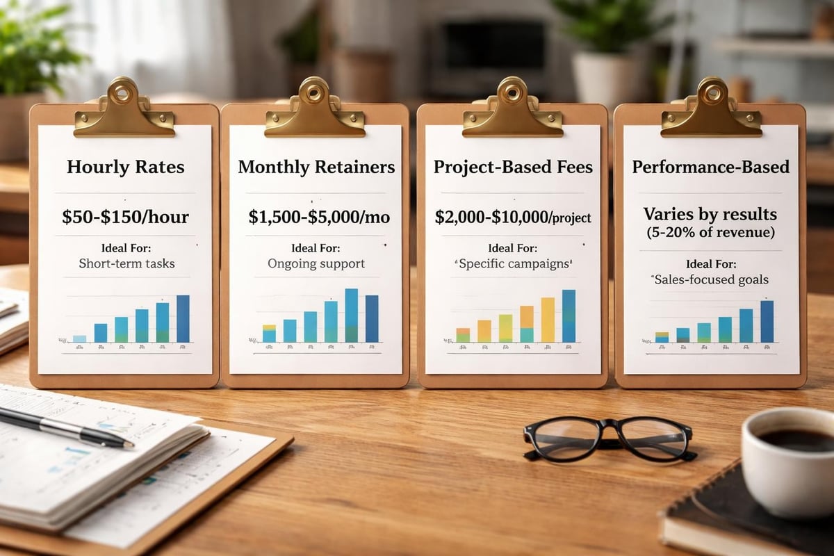 Social media pricing models comparison