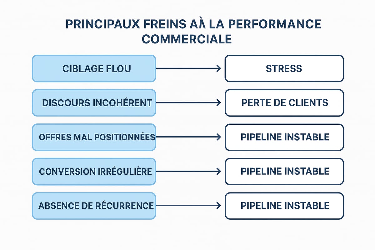 Pourquoi la performance commerciale stagne-t-elle ?