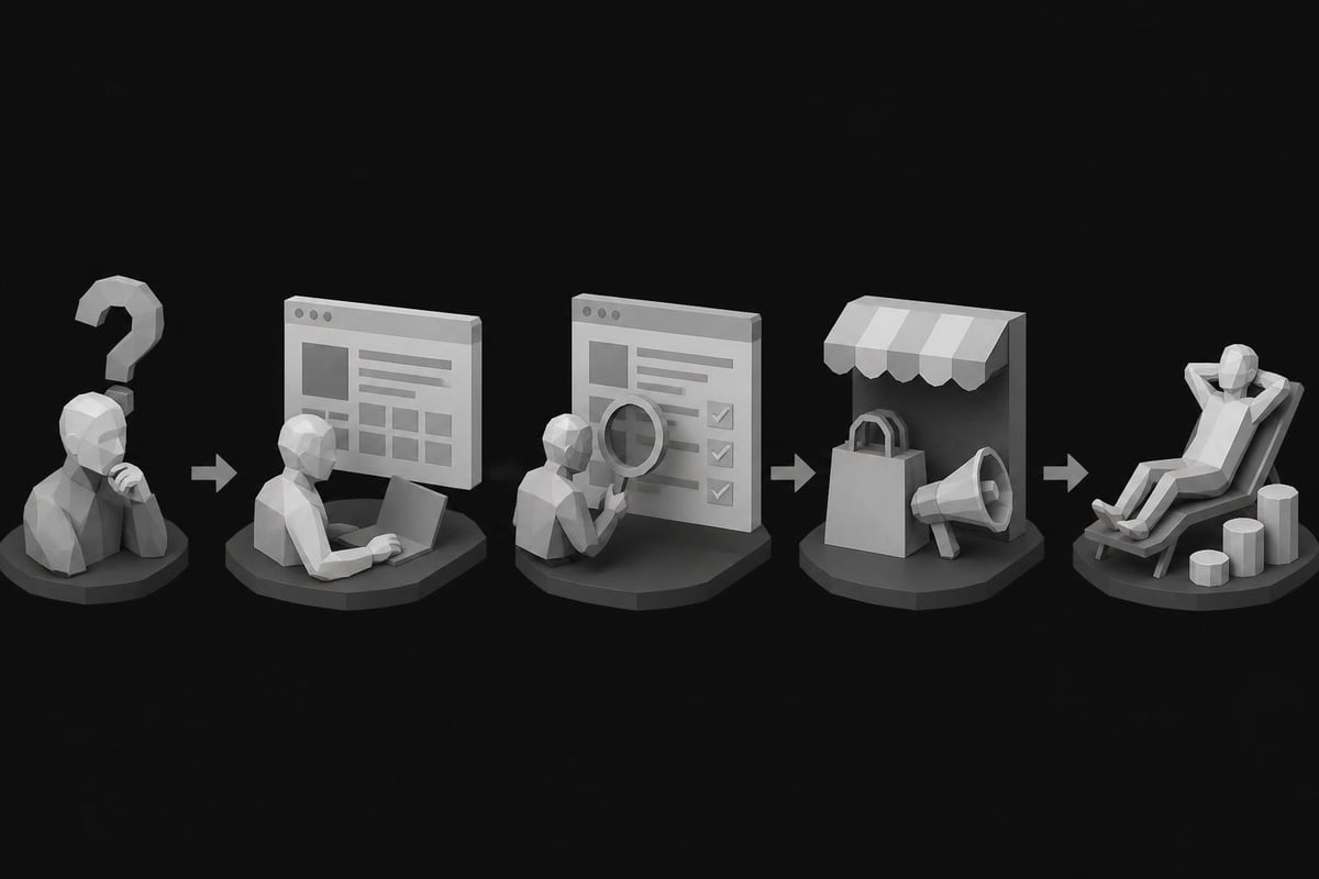 Template creation to sales workflow