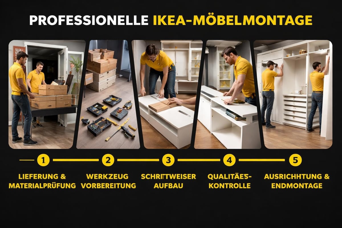 IKEA Montage Prozess