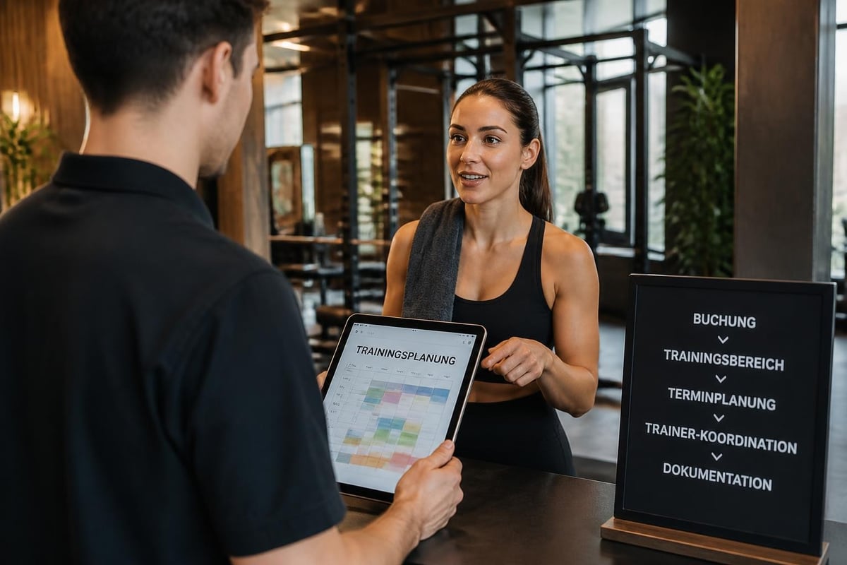 Organisation von Personal Training im Studiobetrieb