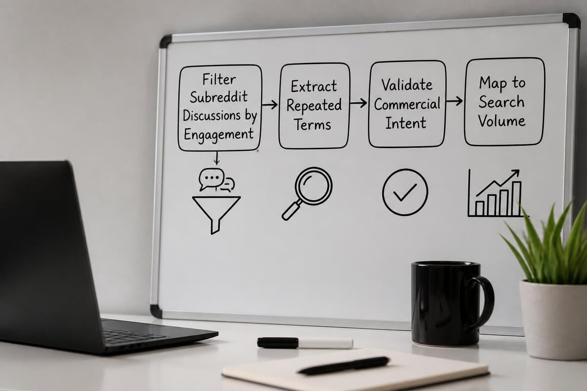 Reddit keyword extraction