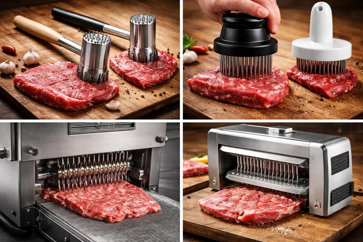 Mechanical meat tenderizing tools comparison