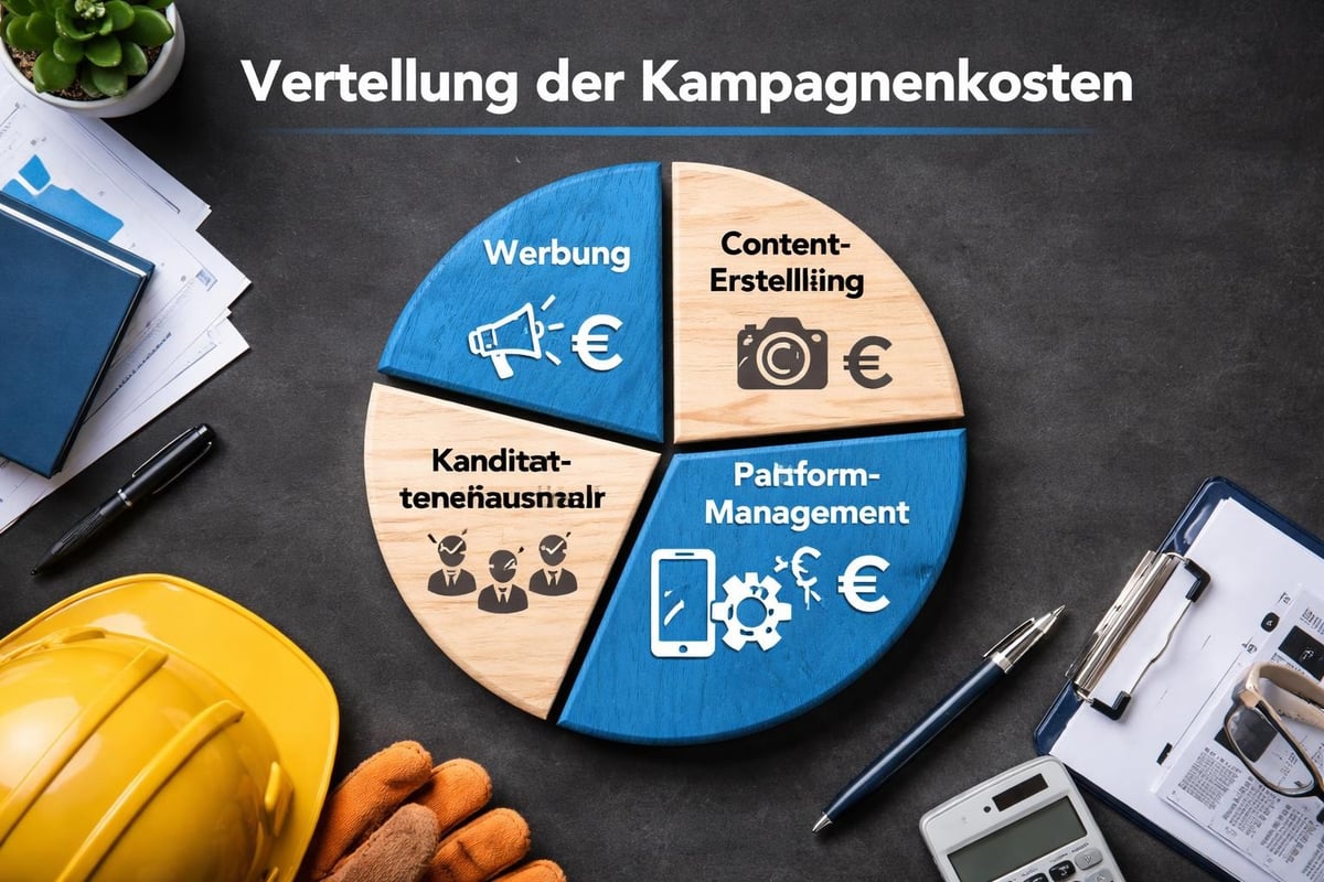 Social recruiting budget allocation