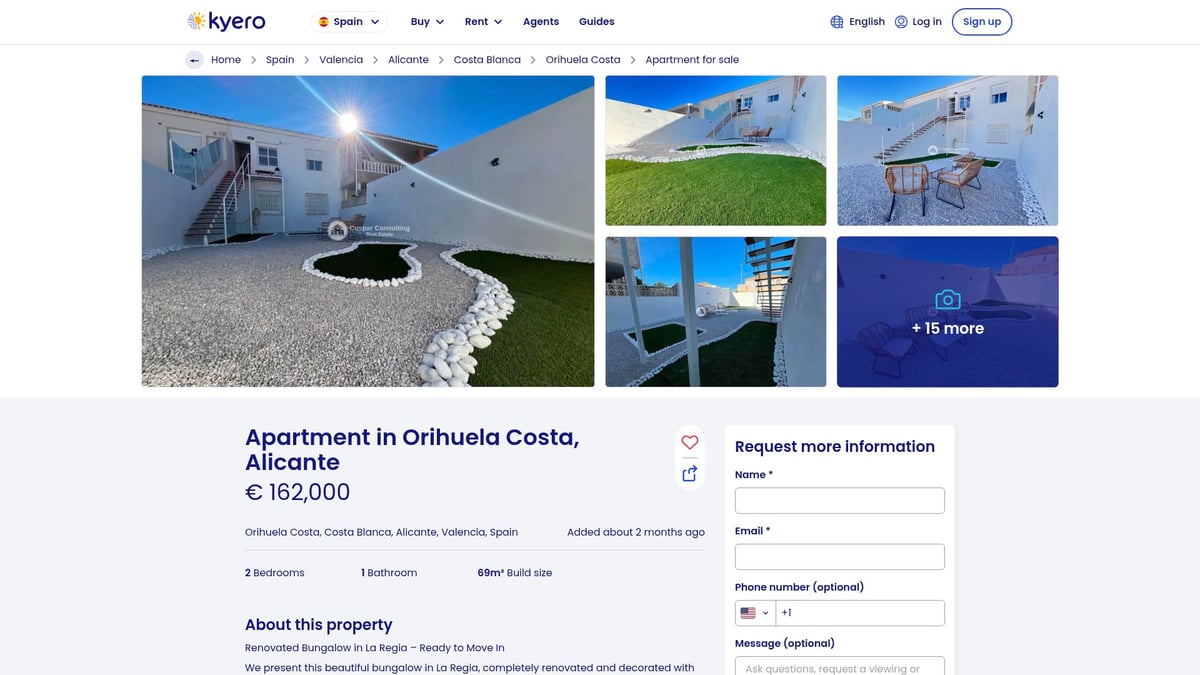 7 Stunning Houses For Sale Orihuela Costa To Discover In 2026 - Modern Bungalow in La Regia – Renovated and Ready