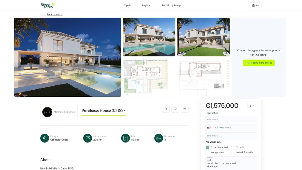 7 Stunning Houses For Sale Orihuela Costa To Discover In 2026 - Luxury Villa in Cabo Roig – Coastal Masterpiece