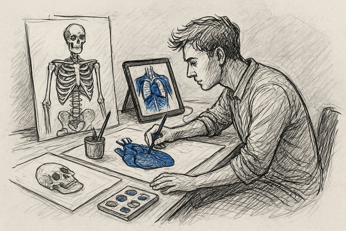 Moderne Tendenser og Fremtidens Anatomiske Illustrationer