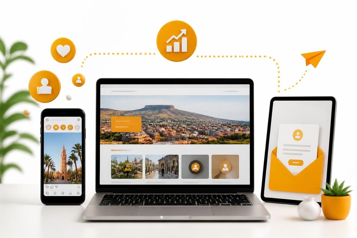 Stratégie digitale entreprises Beni Mellal