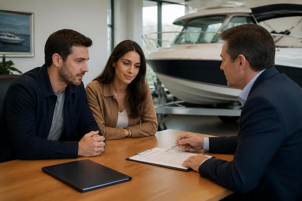 Secured boat loan structure