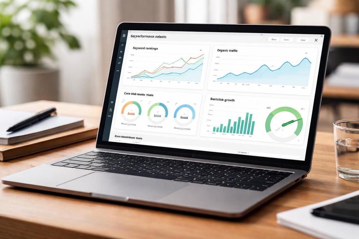 SEO-Analyse-Dashboard