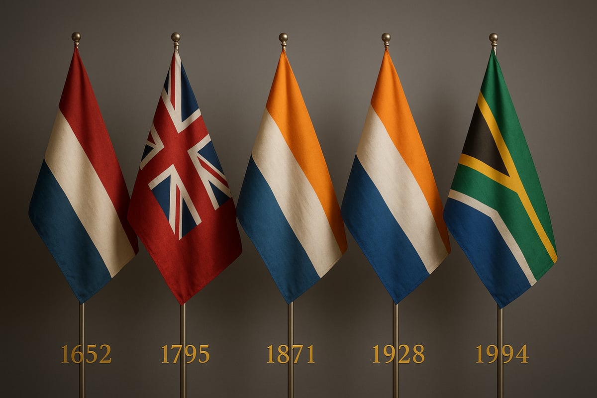 The Evolution of South African Flags: A Historical Timeline