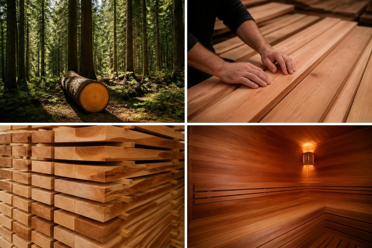 Canadian infrared sauna construction
