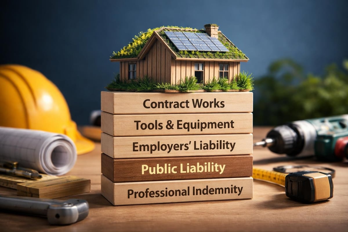 Eco builder insurance coverage layers