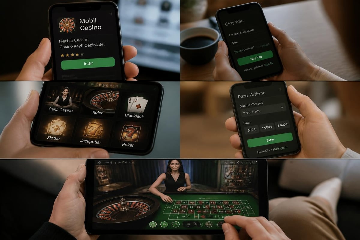 Mobil casino deneyimi