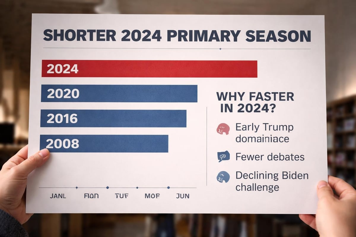 2024 primary timeline comparison