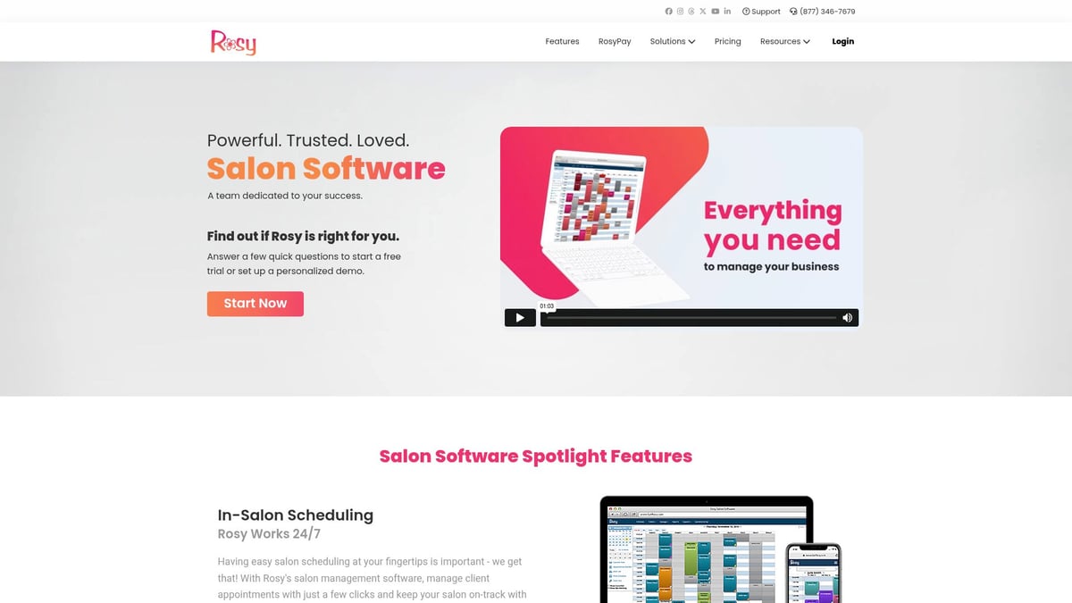 7 Essential Salon Software Program Picks for 2025 - Rosy Salon Software