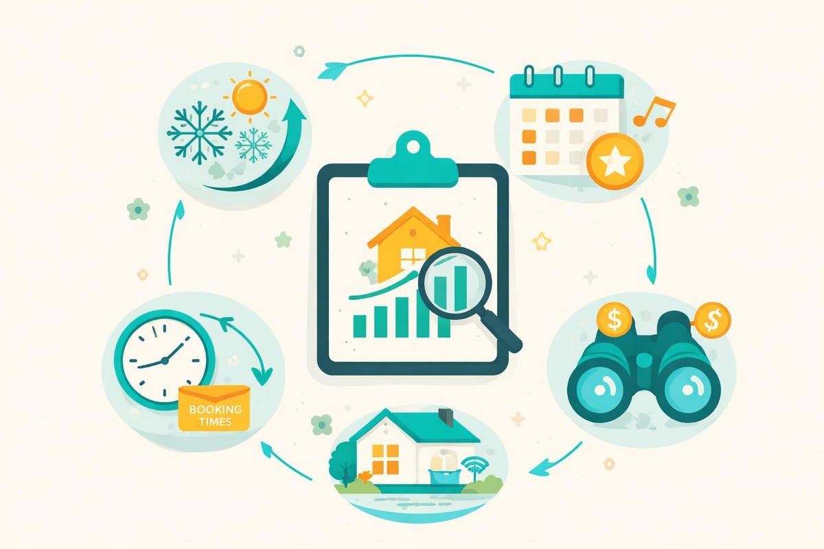 Dynamic pricing factors for luxury rentals