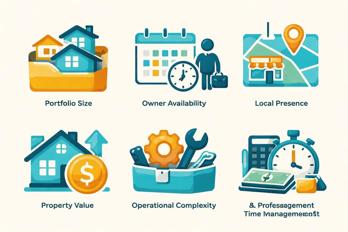 Property management delegation decision framework